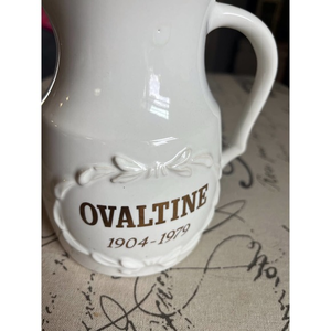 Vintage‎ Ovaltine 75th Anniversary Special Edition Pitcher Regal China 1904-1979
